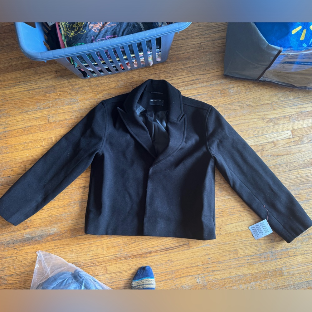 NWT ASOS wool look jacket - Picture 6 of 8